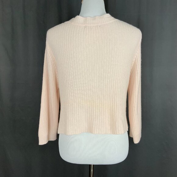 P. Jamas 100% Cashmere Baby Pink Bed Jacket Size S - Picture 12 of 16